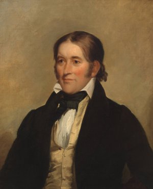 David Crockett by Chester Harding Oil Painting