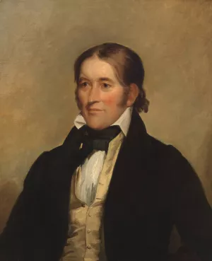 David Crockett by Chester Harding David Crockett by Chester Harding Oil Painting