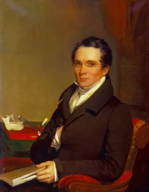 Dr. Samuel A. Bemis by Chester Harding Dr. Samuel A. Bemis by Chester Harding Oil Painting