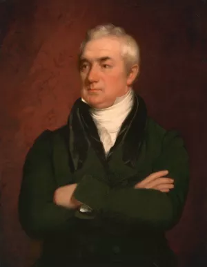 Loammi Baldwin by Chester Harding Loammi Baldwin by Chester Harding Oil Painting