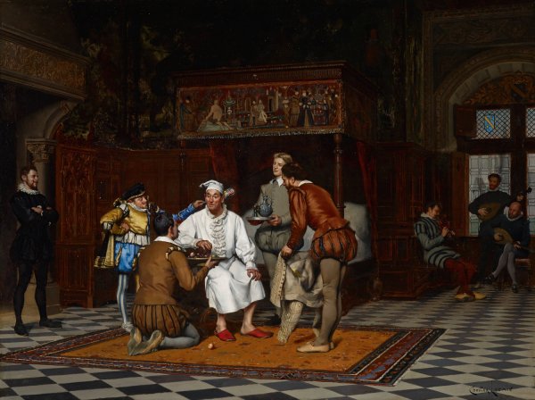 Christopher Sly  by Chester Loomis - Hand-Painted Oil Painting Reproduction