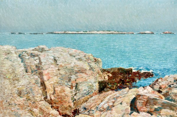 Main Product Photo of Duck Island  Painting by Childe Hassam