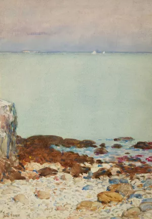 Low Tide, Isles Of Shoals by Childe Hassam Oil Painting