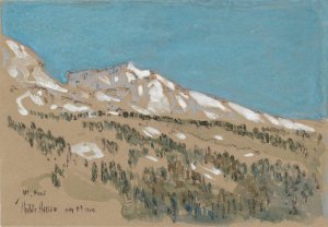 Mount Hood,Oregon by Childe Hassam Oil Painting