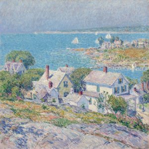 New England Headlands by Childe Hassam Oil Painting