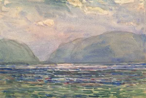 Noon above Newburgh Oil painting by Childe Hassam
