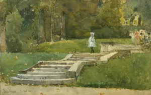 Saint-Cloud by Childe Hassam Oil Painting
