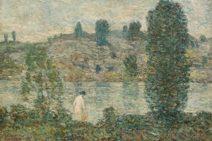Summer Afternoon by Childe Hassam Oil Painting