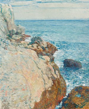 The East Headland, Appledore - Isles Of Shoals by Childe Hassam Oil Painting