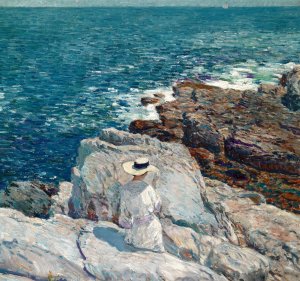 The South Ledges, Appledore by Childe Hassam Oil Painting