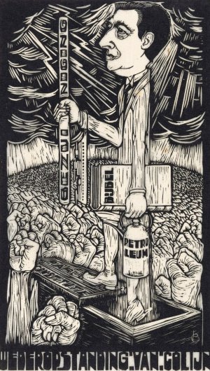 Wederopstanding van Colijn by Chris Lebeau Oil Painting