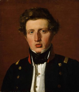 Valdemar Hjartvar Kobke by Christen Kobke Oil Painting