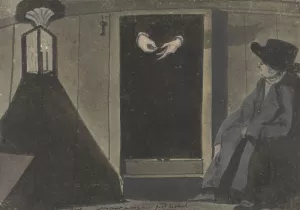 Jaap moet je nog meer geld hebben by Christiaan Andriessen Oil Painting