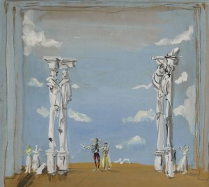 Le Ciel by Christian Berard Oil Painting