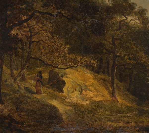 At Djurgarden in Stockholm by Christian Ezdorf - Hand-Painted Oil Painting Reproduction