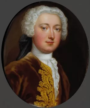 Portrait of William Gore by Christian Friedrich Zincke Oil Painting