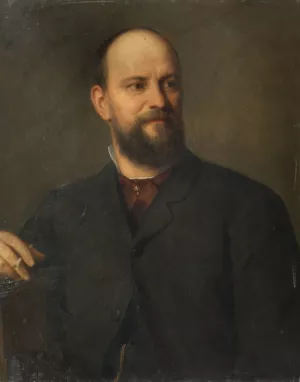 Der Maler Sigmund L'Allemand Oil painting by Christian Griepenkerl