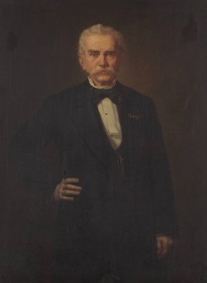 Dr. Moritz von Kaiserfeld by Christian Griepenkerl Oil Painting