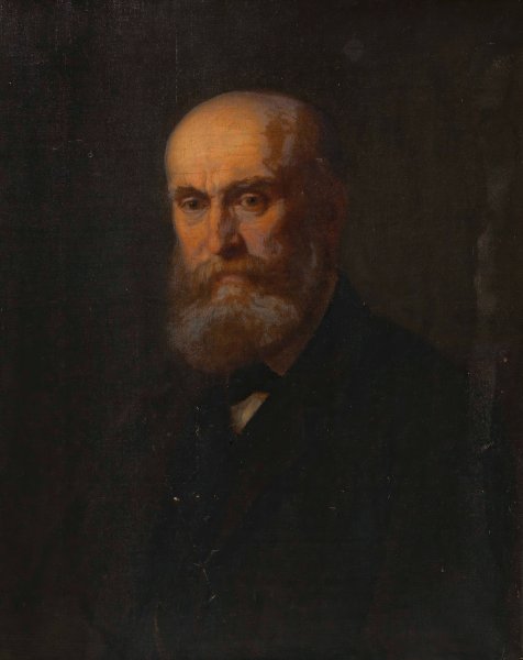 Main Product Photo of Rudolf von Eitelberger  Painting by Christian Griepenkerl
