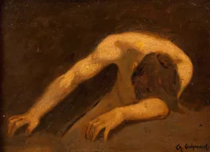 Verzweiflung by Christian Griepenkerl Oil Painting