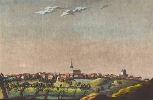 Odense by Christian Heinrich Grosch Oil Painting