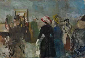 Albertine by Christian Krohg Oil Painting