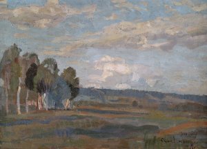 Weite Sommerlandschaft Oil painting by Christian Landenberger