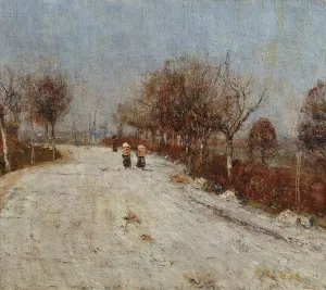 The Road to Gelmeroda by Christian Rohlfs Oil Painting