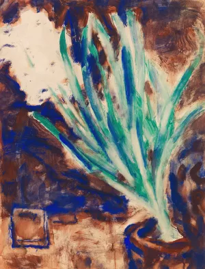Weise Hyazinthe by Christian Rohlfs Oil Painting