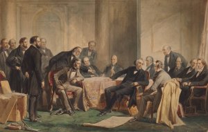 Men of Progress by Christian Schussele Oil Painting