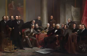 Men of Progress by Christian Schussele Oil Painting