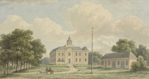 Huis De Cloese, bij Lochem by Christianus Hendricus Hein Oil Painting