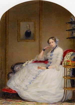 Empress Alexandria Fedorovna Oil painting by Christina Robertson