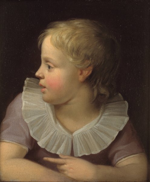 Maleren Jens Juels son, Jens  by Christoffer Wilhelm Eckersberg - Hand-Painted Oil Painting Reproduction