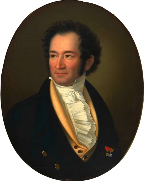 Herrenbildnis  by Christoph Frank - Hand-Painted Oil Painting Reproduction