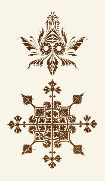 The Art of Decorative Design pl19  by Christopher Dresser - Hand-Painted Oil Painting Reproduction