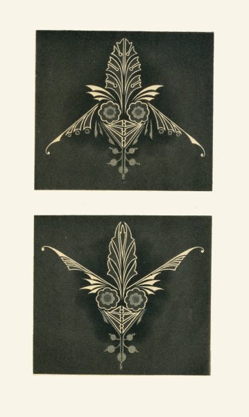 The Art of Decorative Design pl23  by Christopher Dresser - Hand-Painted Oil Painting Reproduction