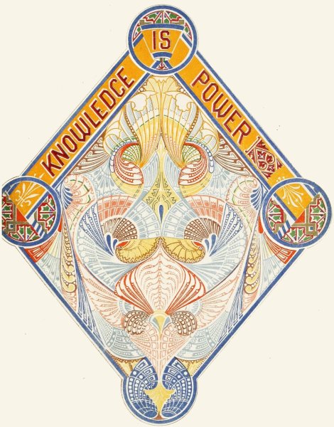 The Art of Decorative Design pl25  by Christopher Dresser - Hand-Painted Oil Painting Reproduction