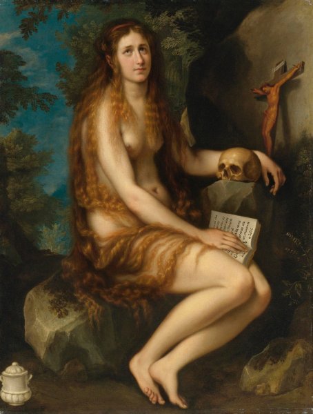 Main Product Photo of The Penitent Magdalene  Painting by Cigoli (Ludovico Cardi)
