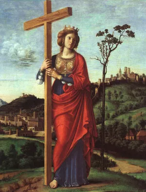St. Helena by Cima Da Conegliano - Oil Painting Reproduction