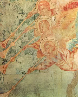 Apocalyptical Christ Detail 2 painting by Cimabue