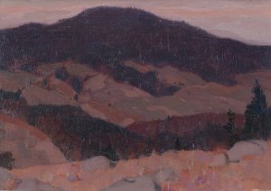 Autumn In The Laurentians by Clarence Alphonse Gagnon Oil Painting