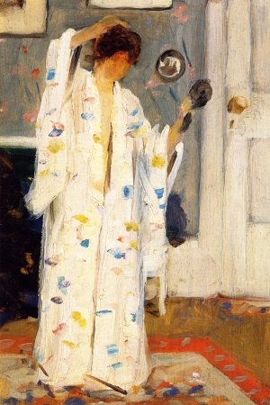 Katherine by Clarence Gagnon Oil Painting