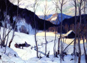 The Clearing in the Woods by Clarence Gagnon Oil Painting
