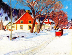 Winter Landscape, Baie-Saint-Paul