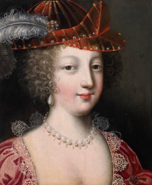Isabella of Savoy, Queen of Portugal by Claude Deruet Oil Painting