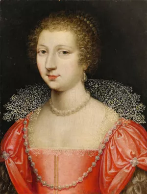 Portrait of a Lady by Claude Deruet Oil Painting