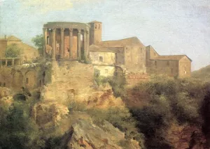 View at Tivoli Oil painting by Claude-Joseph Vernet