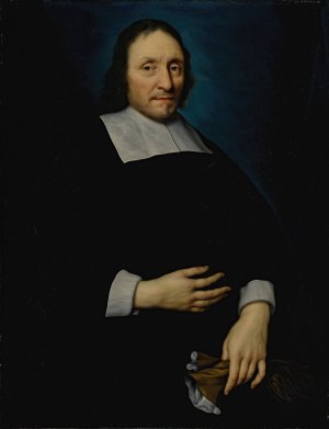Portrait of a gentleman by Claude Lefebvre Oil Painting