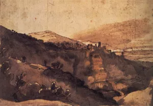 View of Tivoli painting by Claude Lorrain